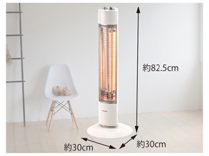 Amazon.co.jp: コイズミ グラファイトヒーター 900/450W オフタイマー