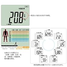 Amazon | タニタ 体組成計 左右部位別インナースキャン50V BC-622-BK