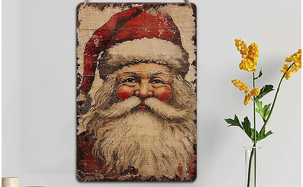 Amazon.co.jp: サンタのドアサイン、クリスマスのドアサイン, ビスタ