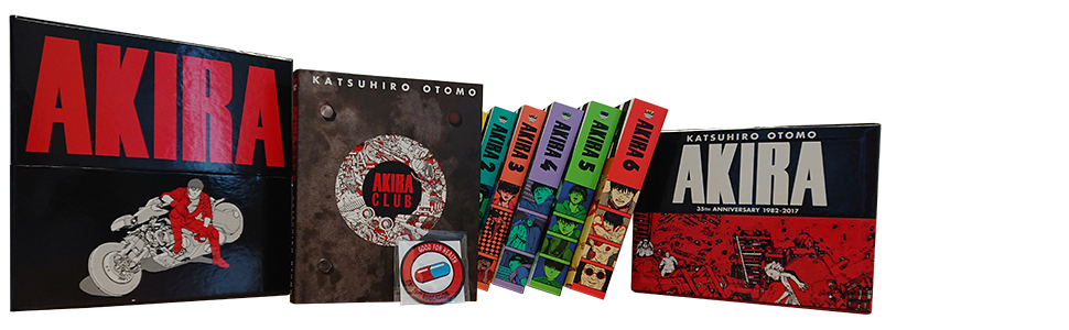 Akira 35th Anniversary Box Set: Otomo, Katsuhiro: 9781632364616