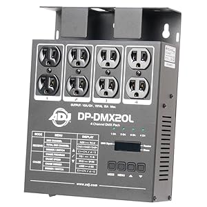 Amazon.com: ADJ Products DMX20L 4-Channel Universal DMX Dimmer
