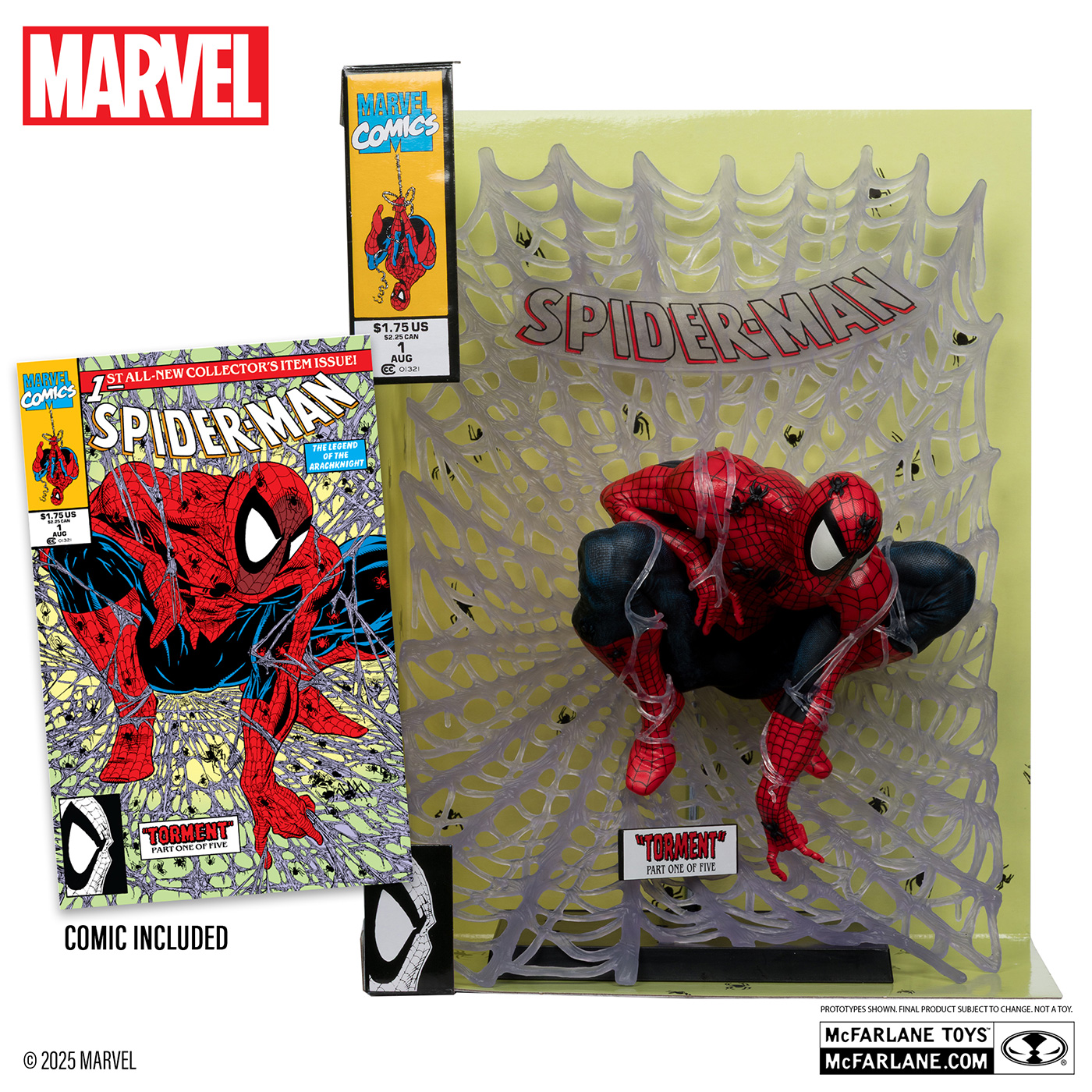 マーベルコミック/ Spider-Man Vol.1 #1: スパイダーマン designed by