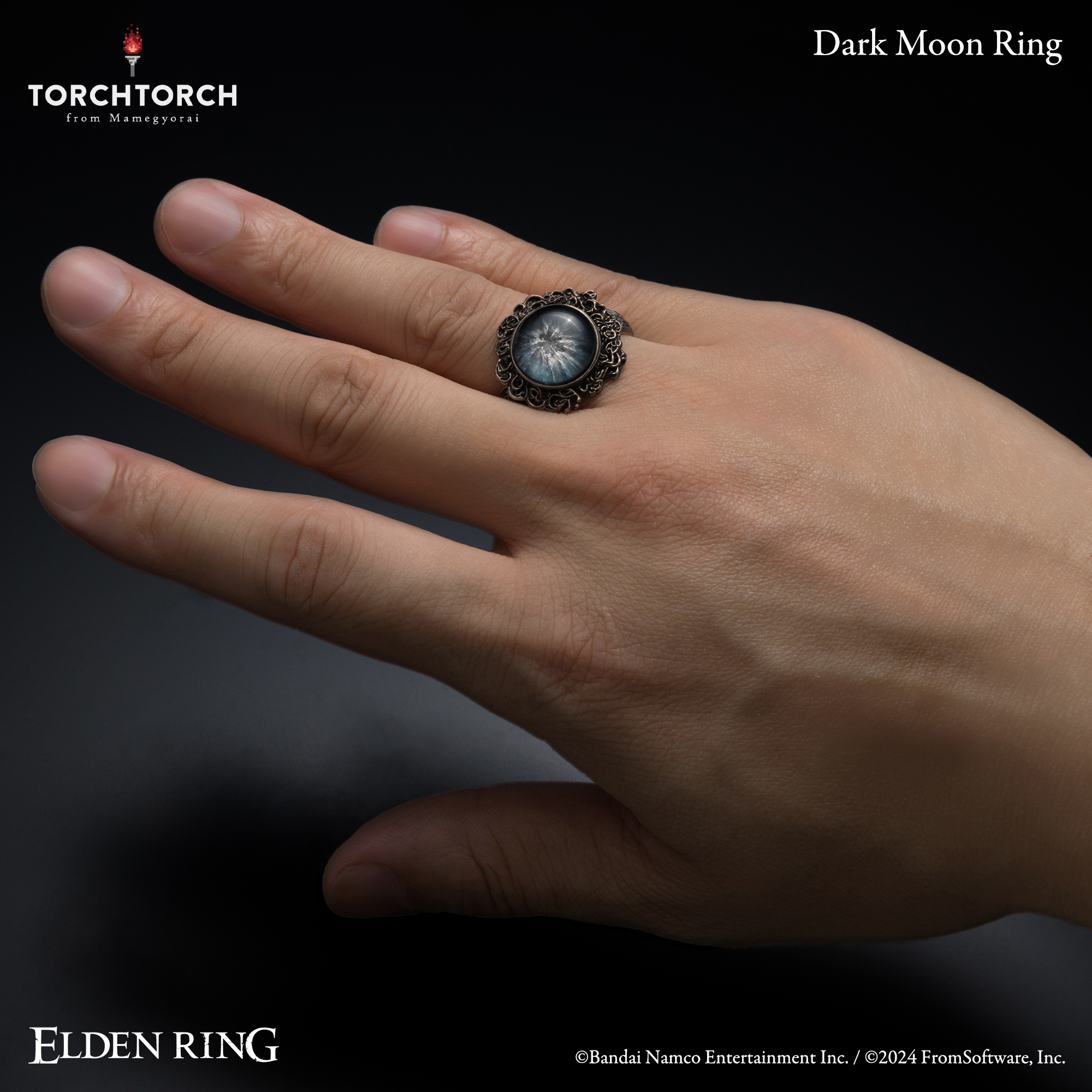 ELDEN RING × TORCH TORCH/ 暗月の指輪 15号/円周 55.5mm