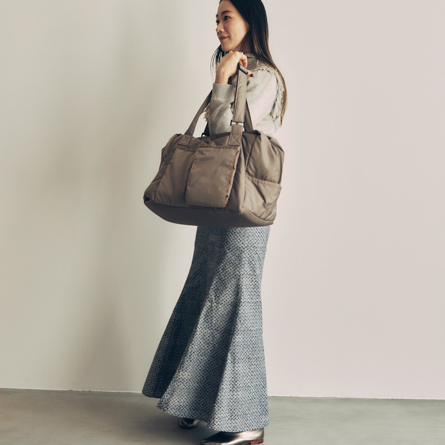 mamita Mother's Bag - モカブラウン&ブリックオレンジ – mamita-mamita