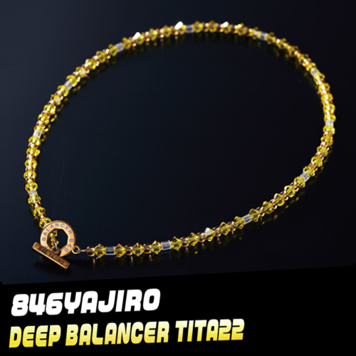 846 YAJIRO DEEP BALANCER 4シリーズ ネックレス ゴールド TITA 22
