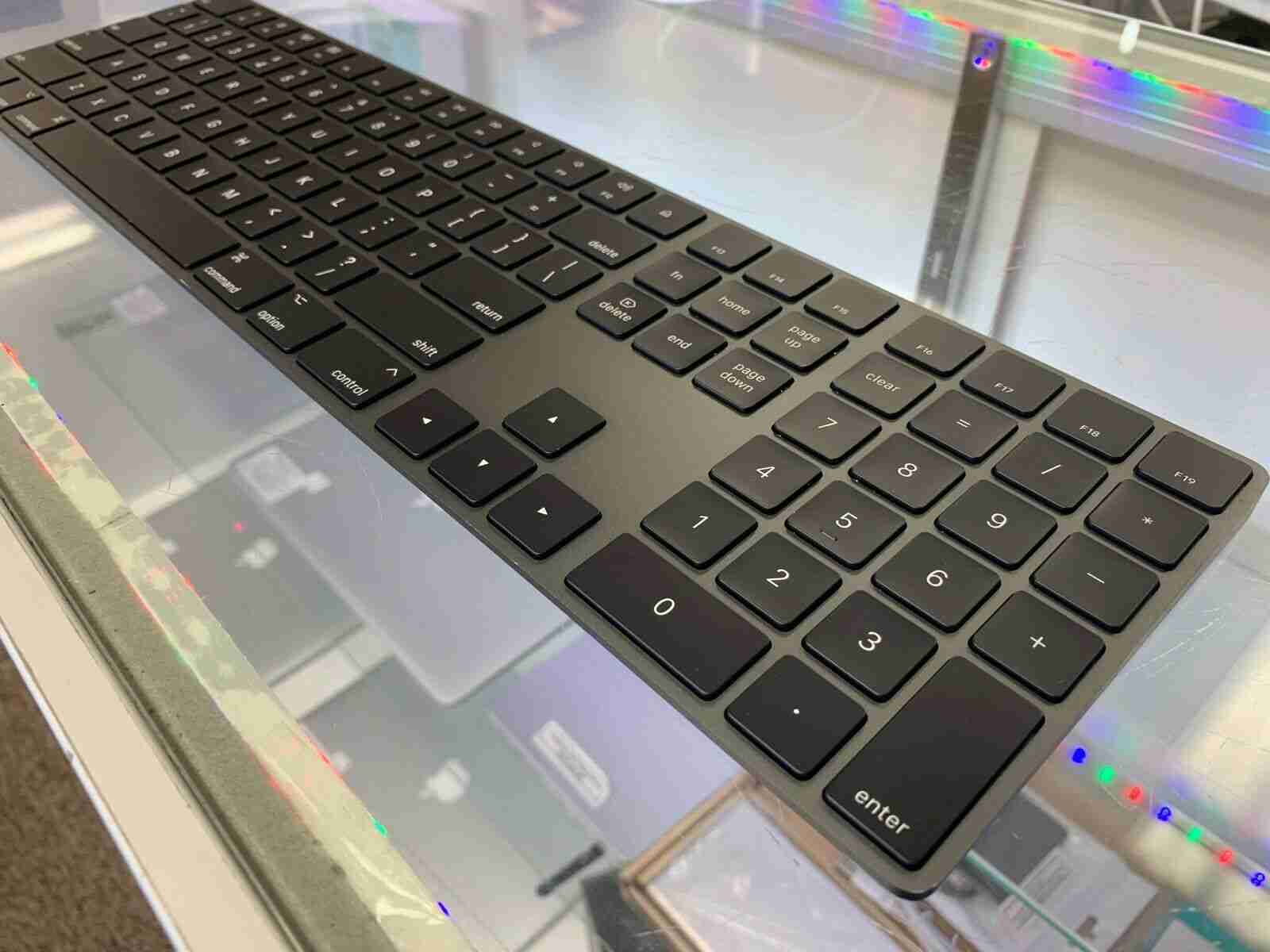 Apple – Magic Keyboard with Numeric Keypad – Space Gray MRMH2LL/A