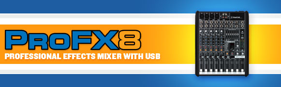 ProFX8｜ProFX Series｜Digital Recording｜Mackie Japan
