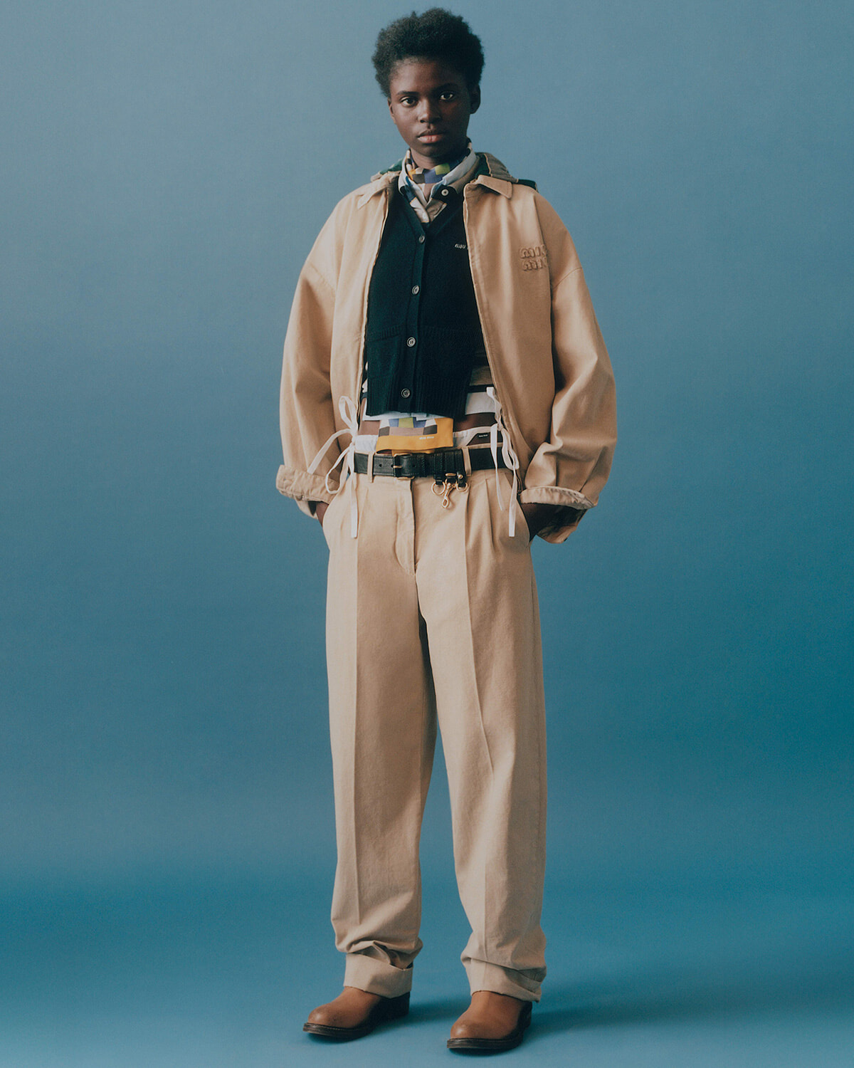 ミュウミュウのカスタマイズが楽しいスニーカーやワークウエアに夢中