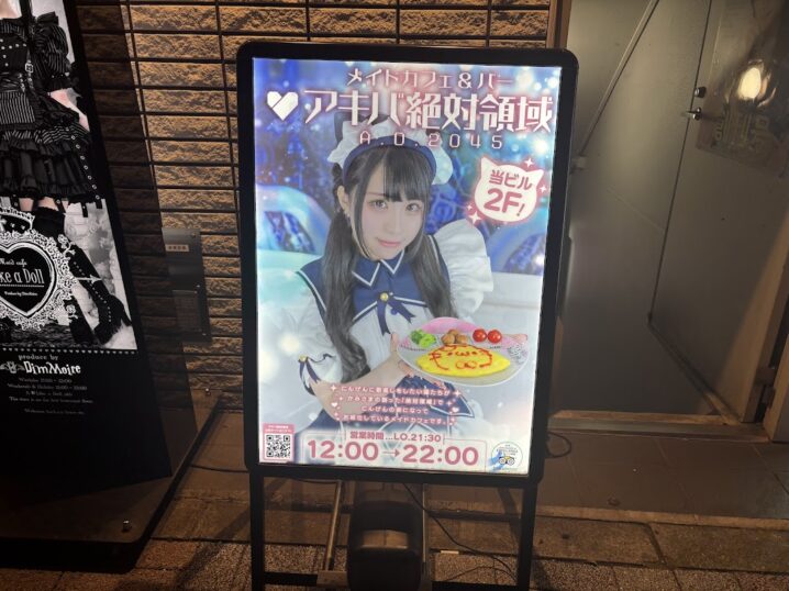 メイドカフェ初心者におすすめ】アキバ絶対領域A.D2045に行ってみた