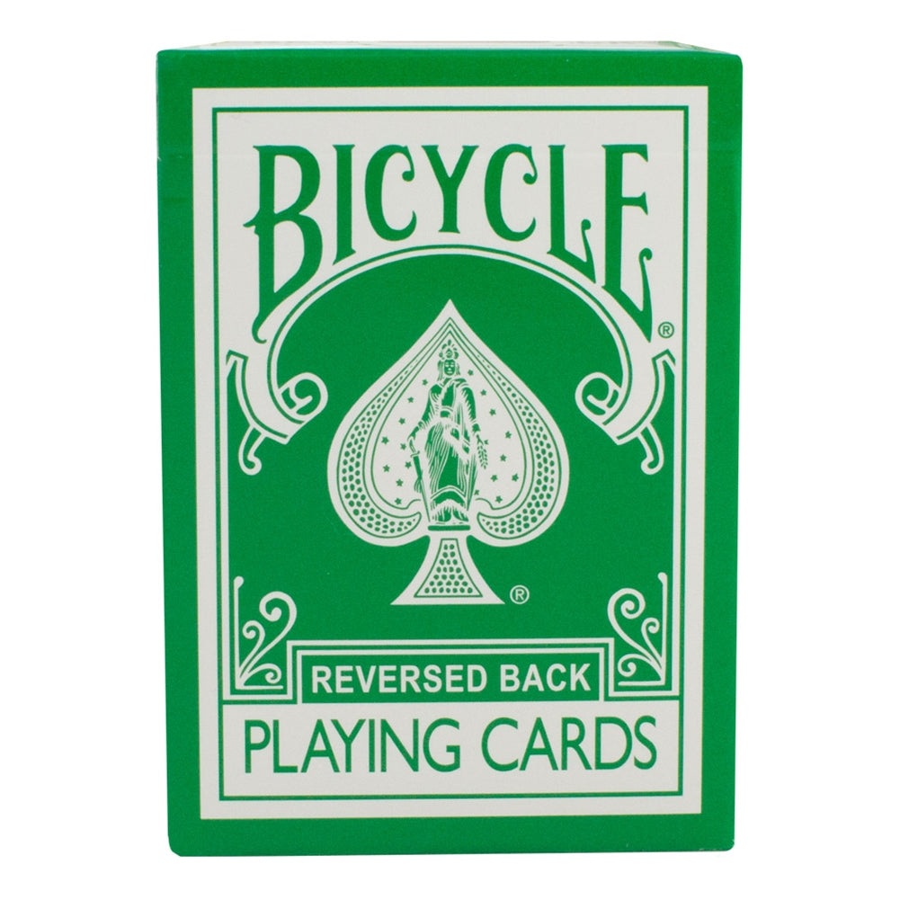 Green Bicycle Back Playing Cards – Magic Makers