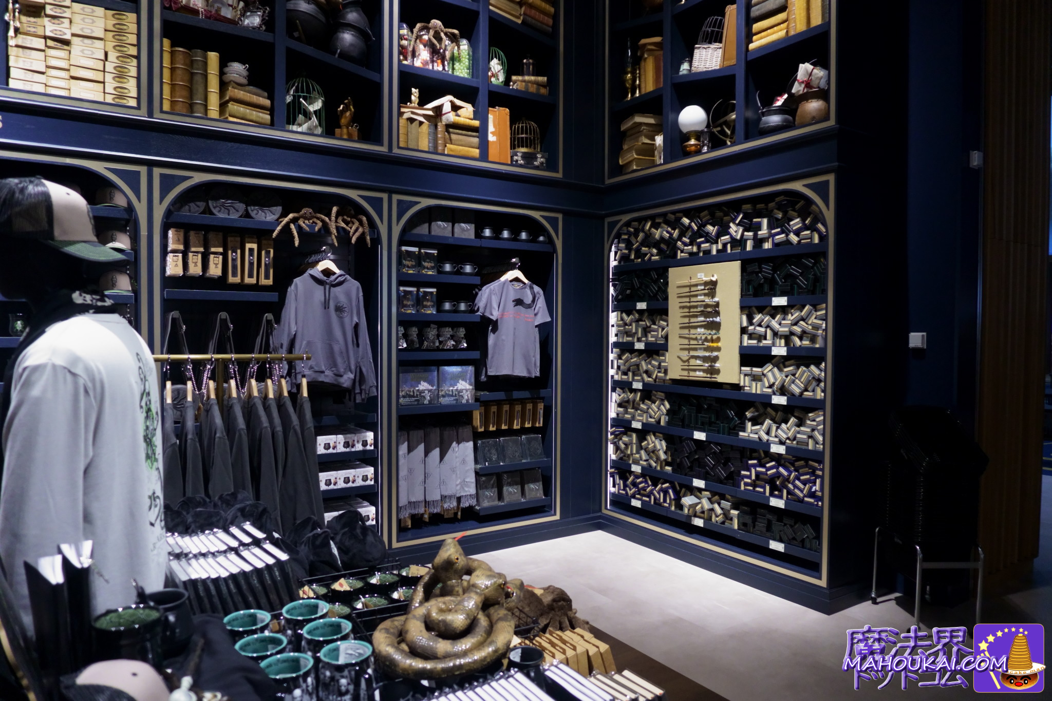 闇の魔術アイテム勢ぞろい！＆魔法薬 大鍋グッズ｜ハリポタツアー東京