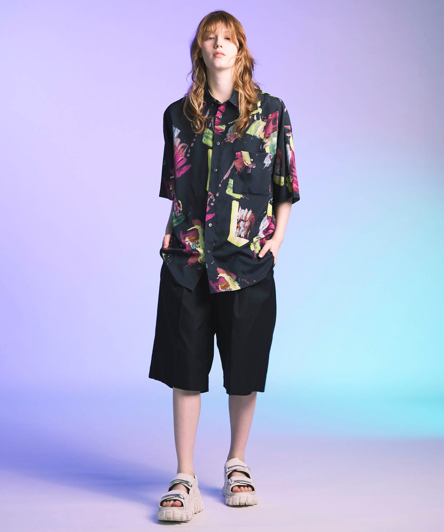 120/2/2 Suvin Cotton Gabardine Prime-Wide Shorts