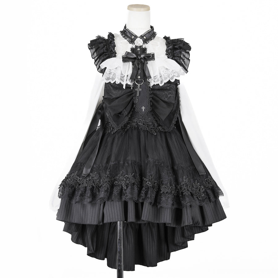予約1ヶ月]MAJOH ANGEL MAID SET (BLACK x WHITE)
