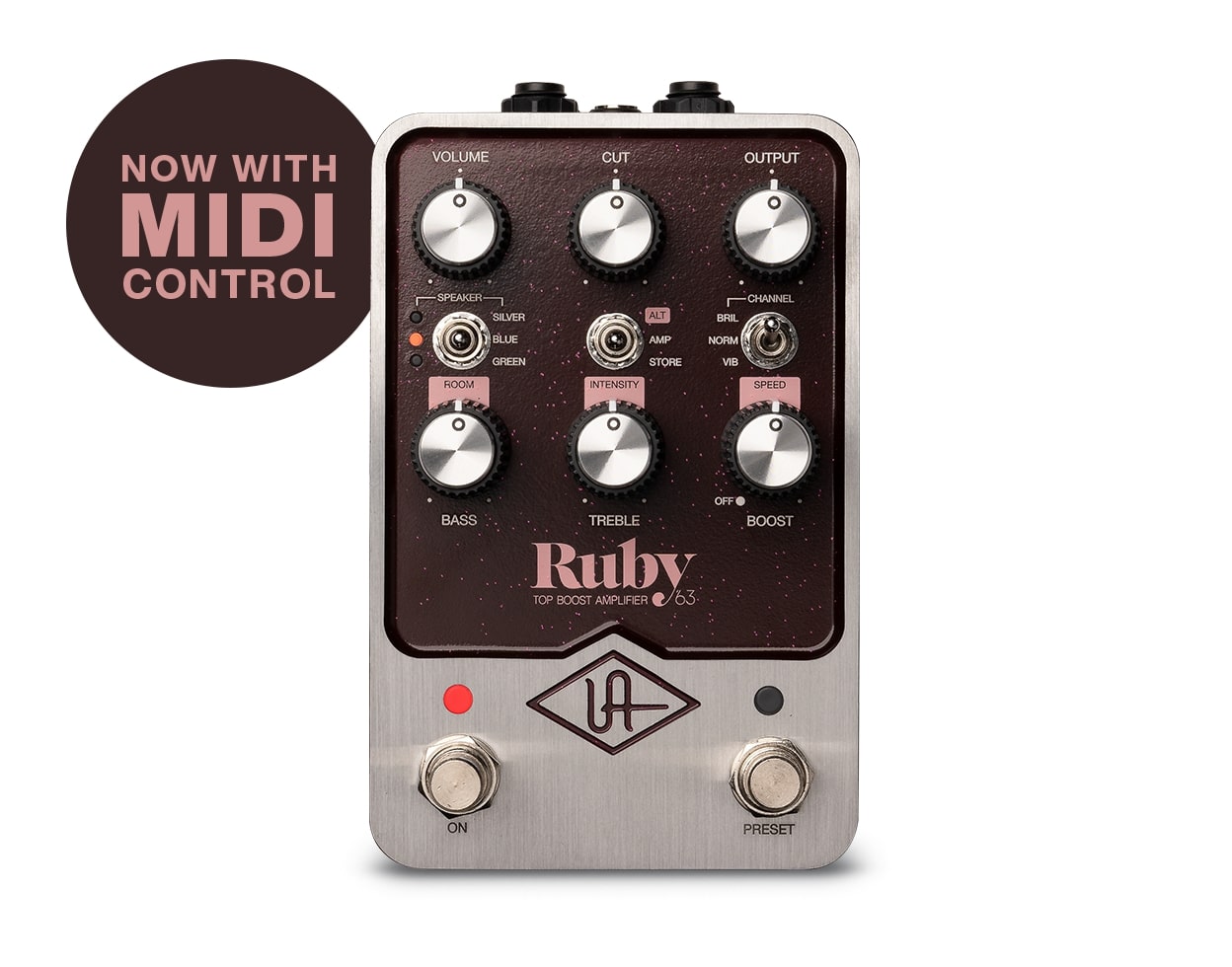期間限定特別価格】Universal Audio / UAFX Ruby '63 Top Boost
