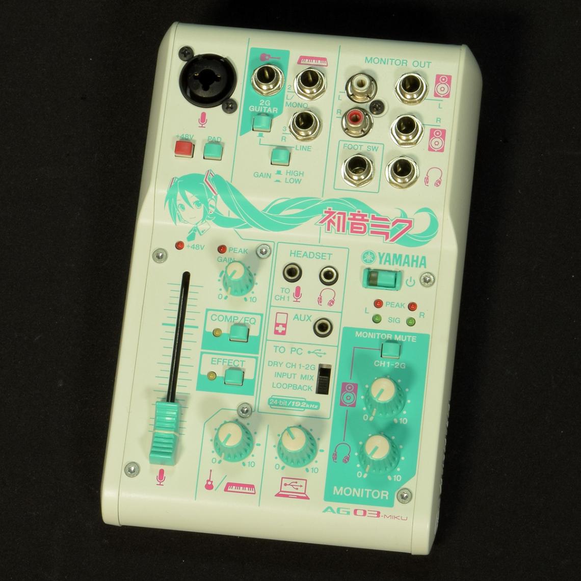 中古】YAMAHA ヤマハ / AG03-MIKU 【値下げ】 | ミキサー型 | イシバシ楽器