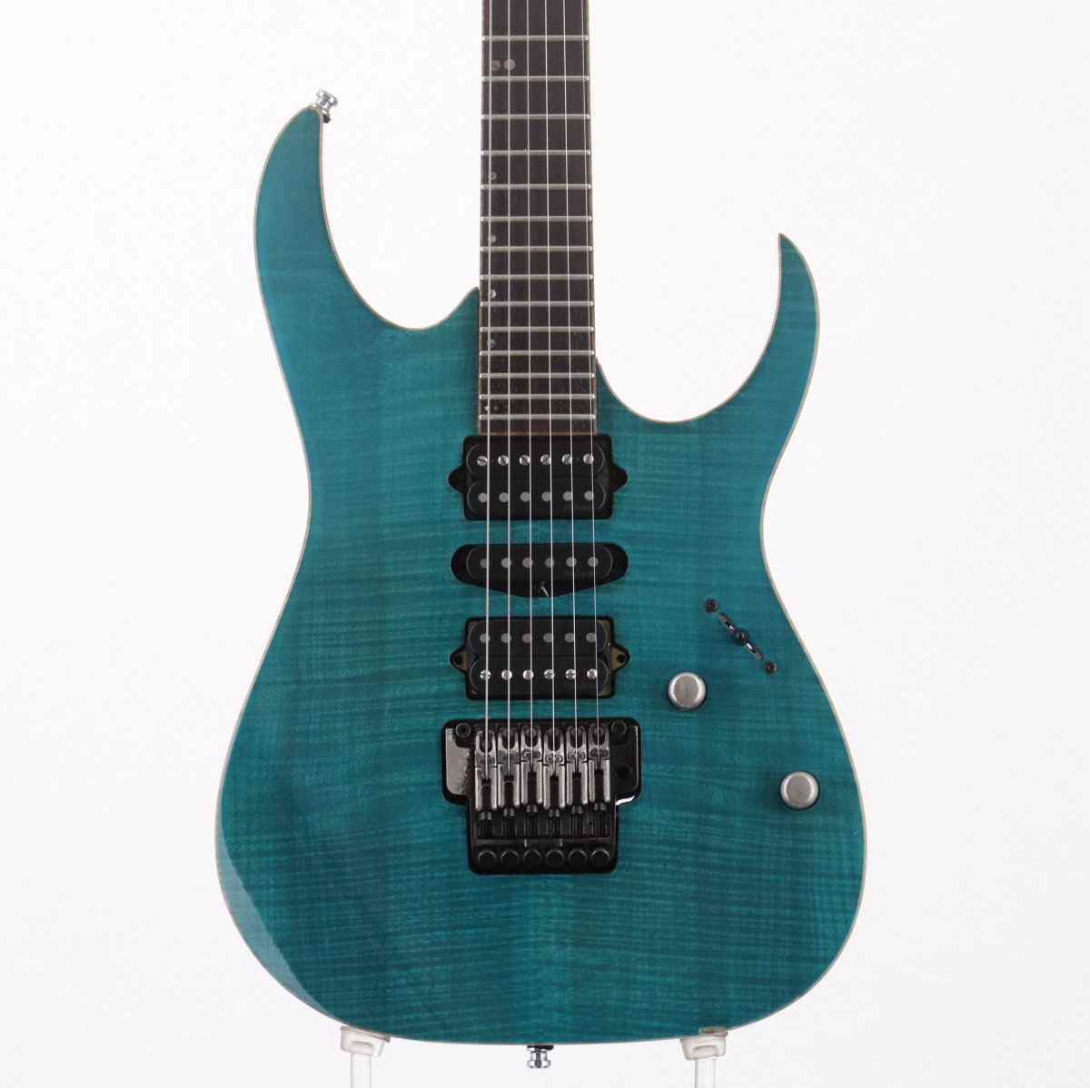 中古】Ibanez / j.custom RG8570 TT Transparent Turquoise (日本製