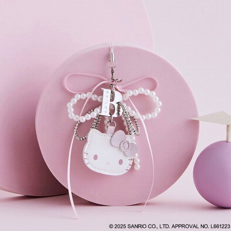 HELLO KITTY × BRILMY いつでもササッとお直しできる ミラー付きビーズ