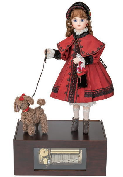 限定販売品】オートマタ 犬のお散歩シリーズ『スカーレット』 50弁