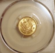 アメリカ1896年1ドル銀貨「モルガンダラー」、レインボートーン