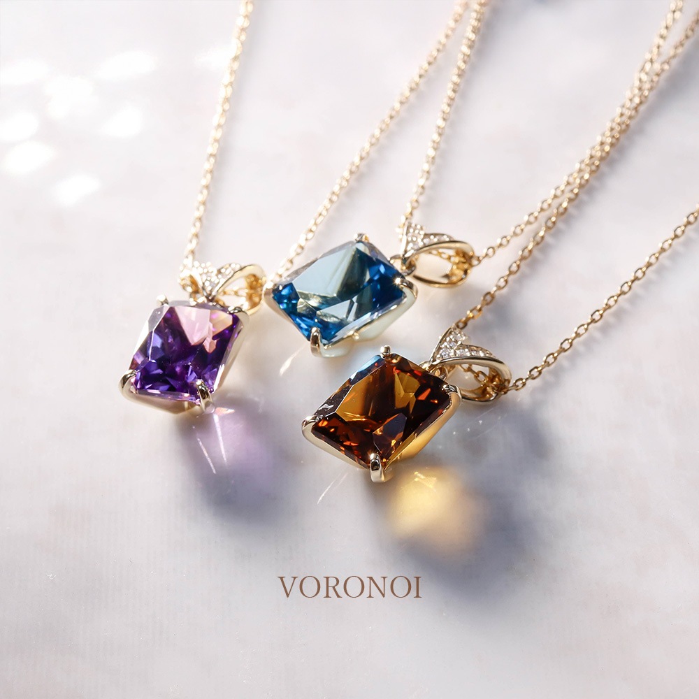 限定 ロンドンブルートパーズ × ダイヤモンド｜VORONOI エメラルド