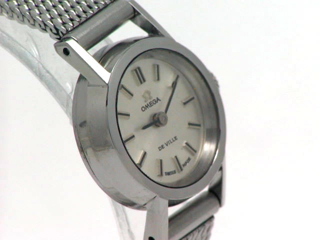 オメガ デビル レディス Cal.485 手巻 OH済 メッシュベルト 1960年代 OMEGA