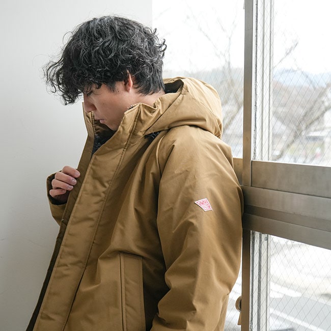 ◇[DT-A0030LAS]DANTON(ダントン)DOWN ARMY HOODED JACKET/ダウン