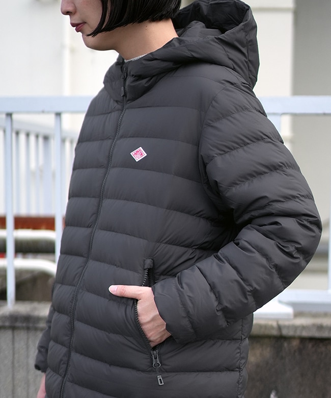 ◇[DT-A0566NRP]DANTON(ダントン) ナイロンタフタ ミドル ダウン