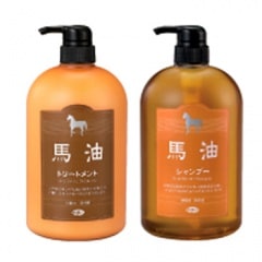 セット価格でお得馬油シャンプートリートメントセット