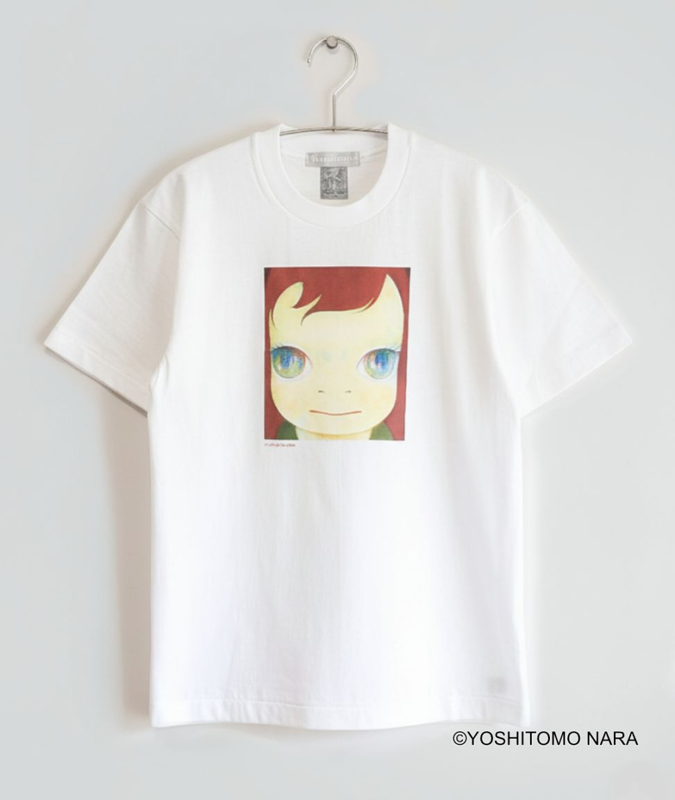 奈良美智 Tシャツ [TIKI TIKI BAMBooooS(ホワイト)]｜ラムフロム