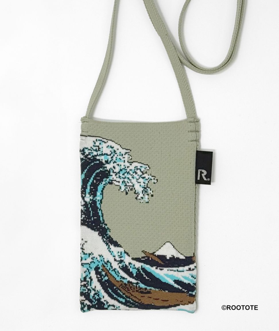 ami ART サコッシュ［葛飾北斎 神奈川沖浪裏]｜ラムフロム - アート