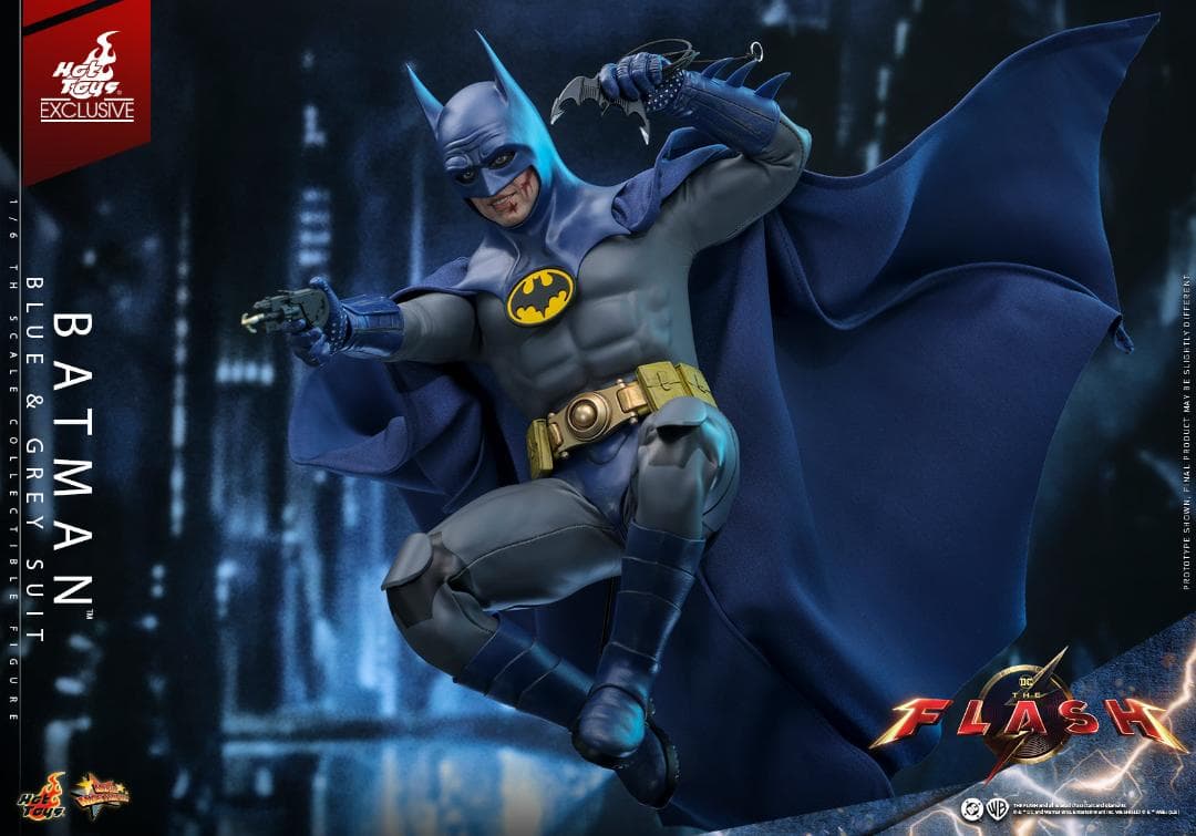 ホットトイズ 1/6 『ザ・フラッシュ』 バットマン （ブルー ＆ グレー