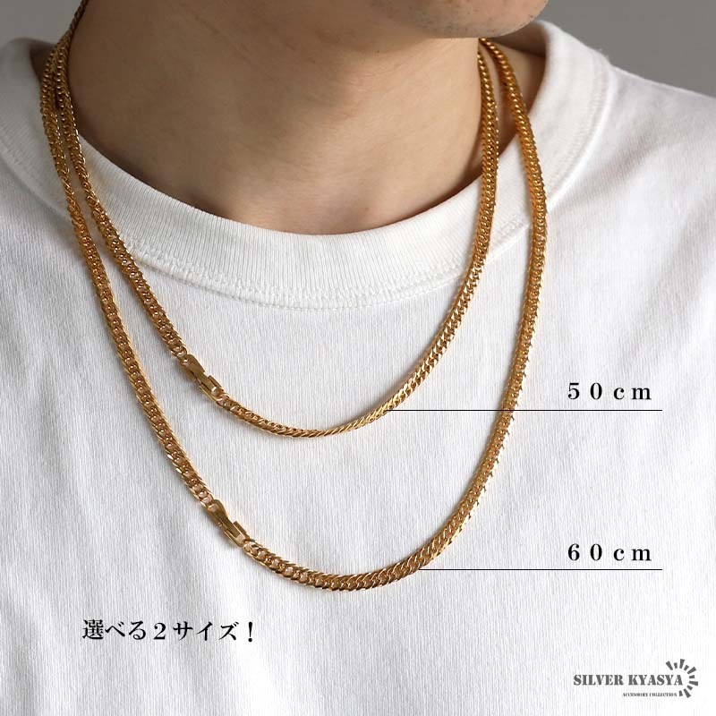 ステンレス ゴールドフェザーネックレス [n1093] | ネックレス