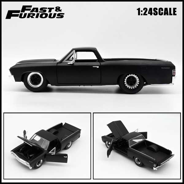 1/24 ワイルドスピード 箱入り ミニカー 1967 CHEVROLET EL CAMINO