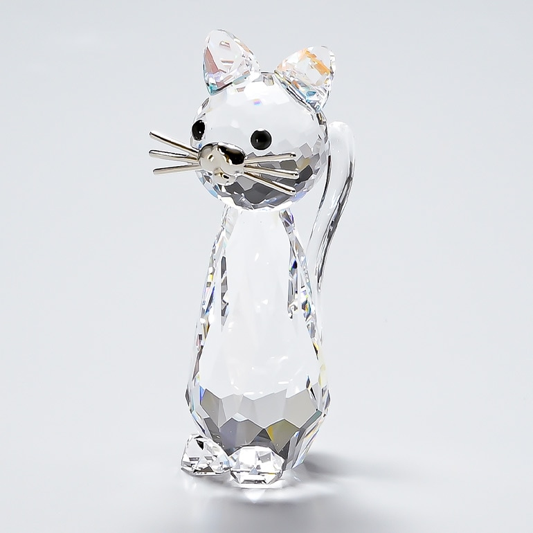 スワロフスキー SWAROVSKI フィギュリン Replicas レプリカネコ 猫