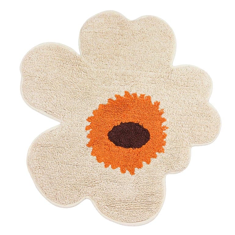 マリメッコ marimekko バスマット 玄関マット ミニラグ 73×74cm Unikko