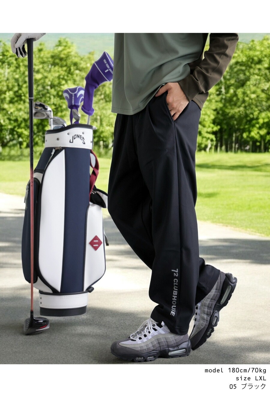 clubhausx edificeコラボゴルフパンツ CLUBHAUS×EDIFICE