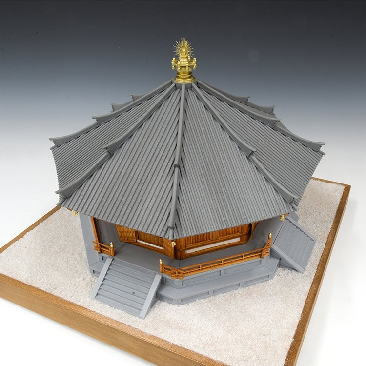 ウッディジョー 木製建築模型 1/75 法隆寺 夢殿 | アークオアシス