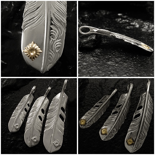 T-52h（60mm） | ペンダントトップ,フェザー | ARIZONA FREEDOM