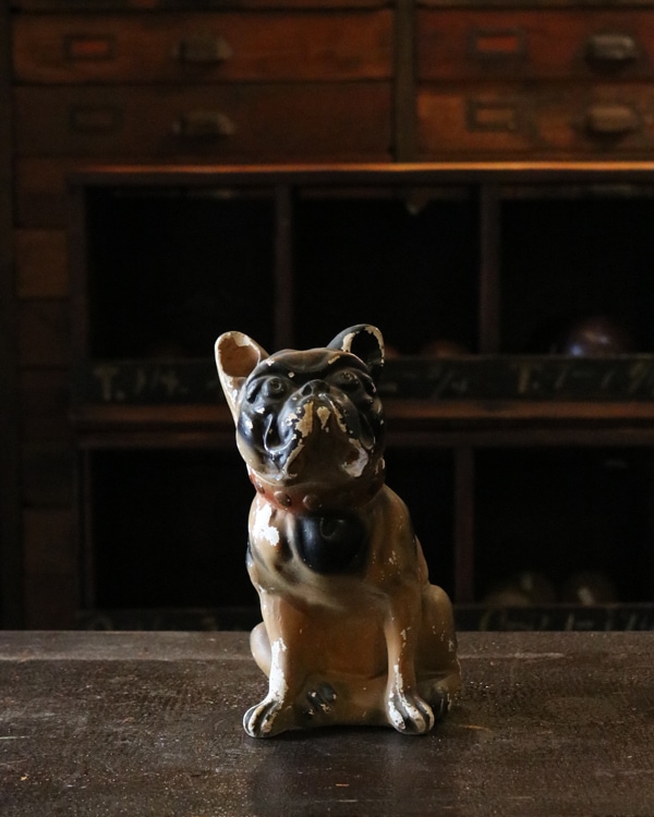 Chalkware Bull Dog｜チョーク素材のブルドッグ