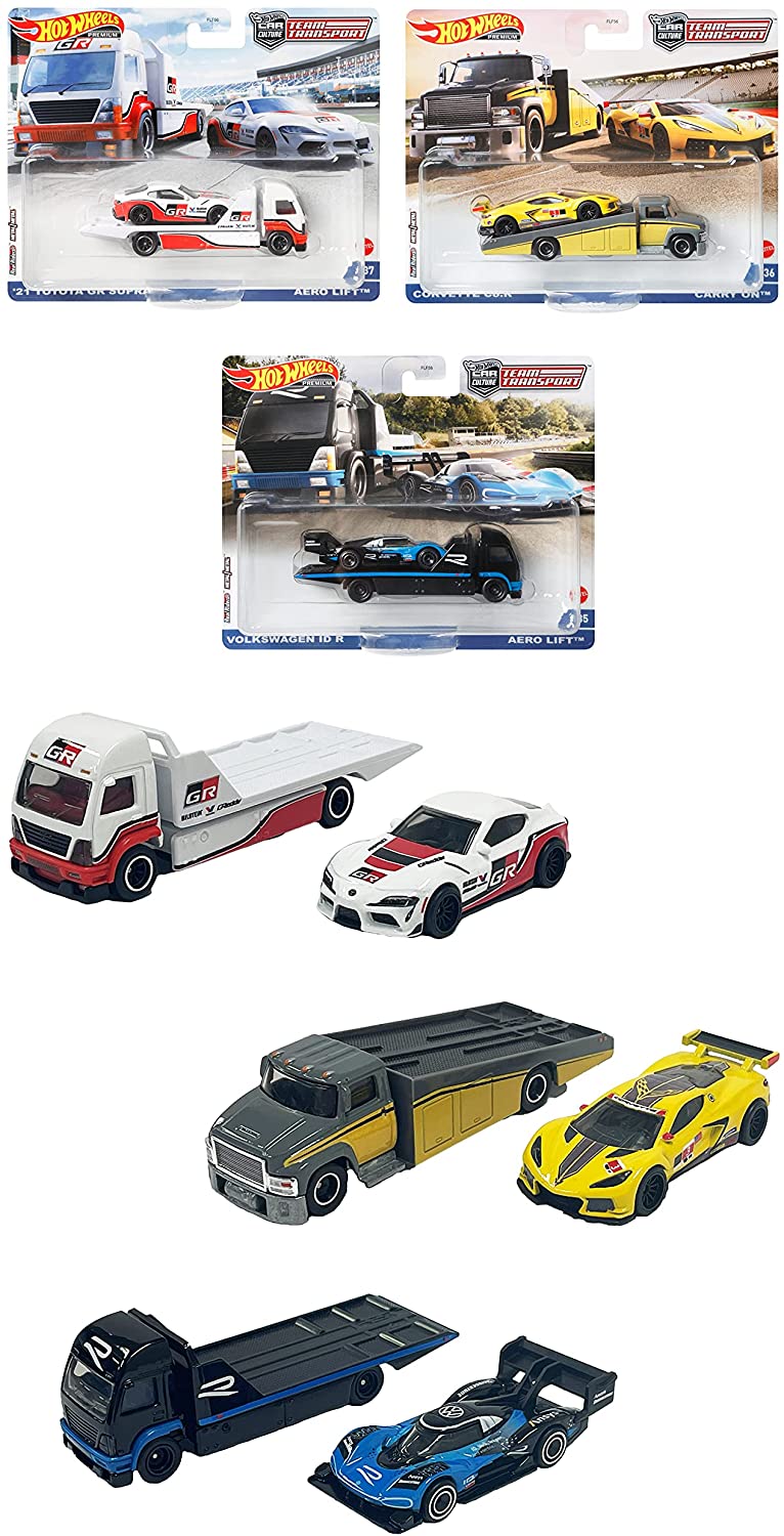 ホットウィール(Hot Wheels) チームトランスポート アソート (FLF56