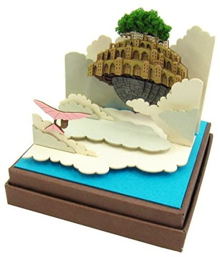 新品未開封】模型 スタジオジブリmini 天空の城ラピュタ 天空に浮かぶ