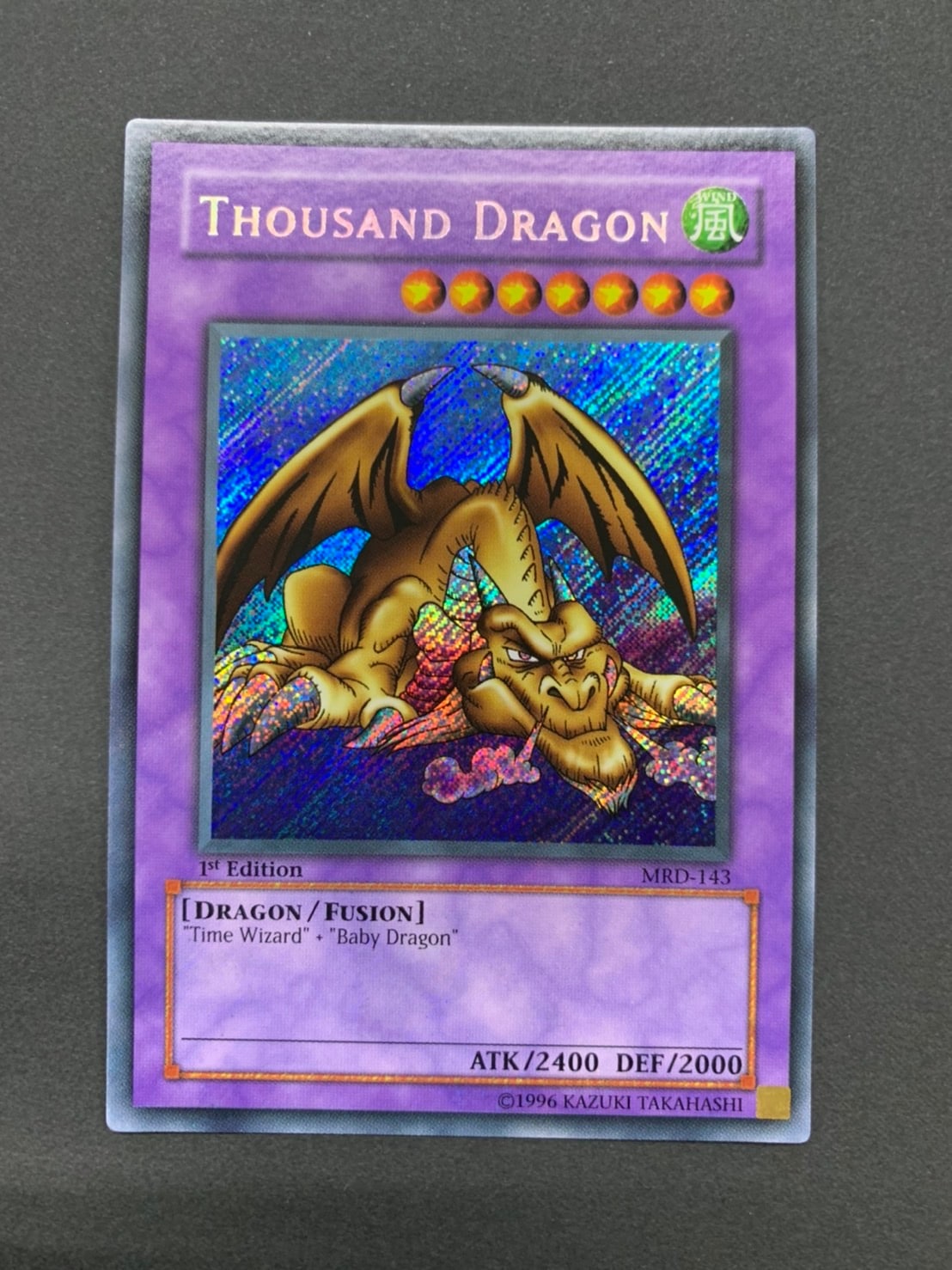 THOUSAND DRAGON/千年竜 《1st》[旧ｱｼﾞｱｼｰｸﾚｯﾄ](MRD-143) | 遊戯王