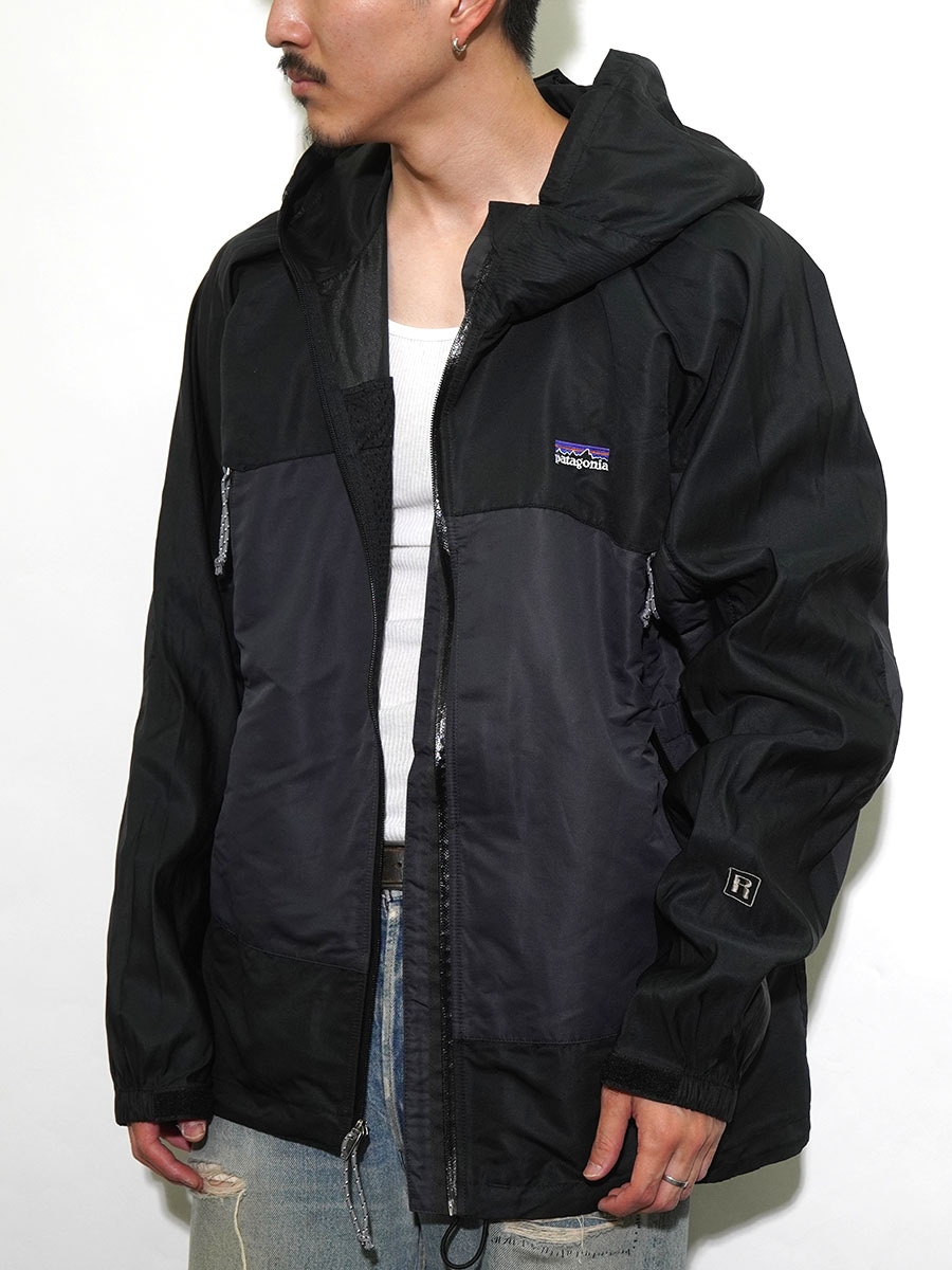 80's パタゴニア バックボウルアノラック ブラック 表記(L) | すべての