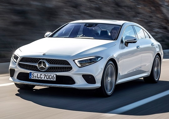 1/43 メルセデス ベンツ Mercedes CLS Coupe C257 2018 白 ホワイト 1