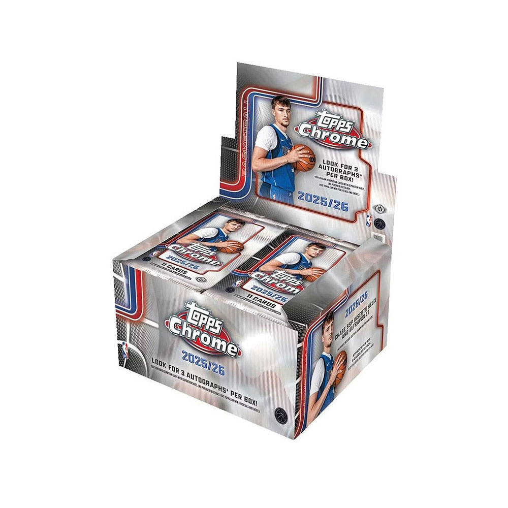 NBA 2025-26 Topps Chrome Basketball Jumbo Box 12/24入荷 ｜カード