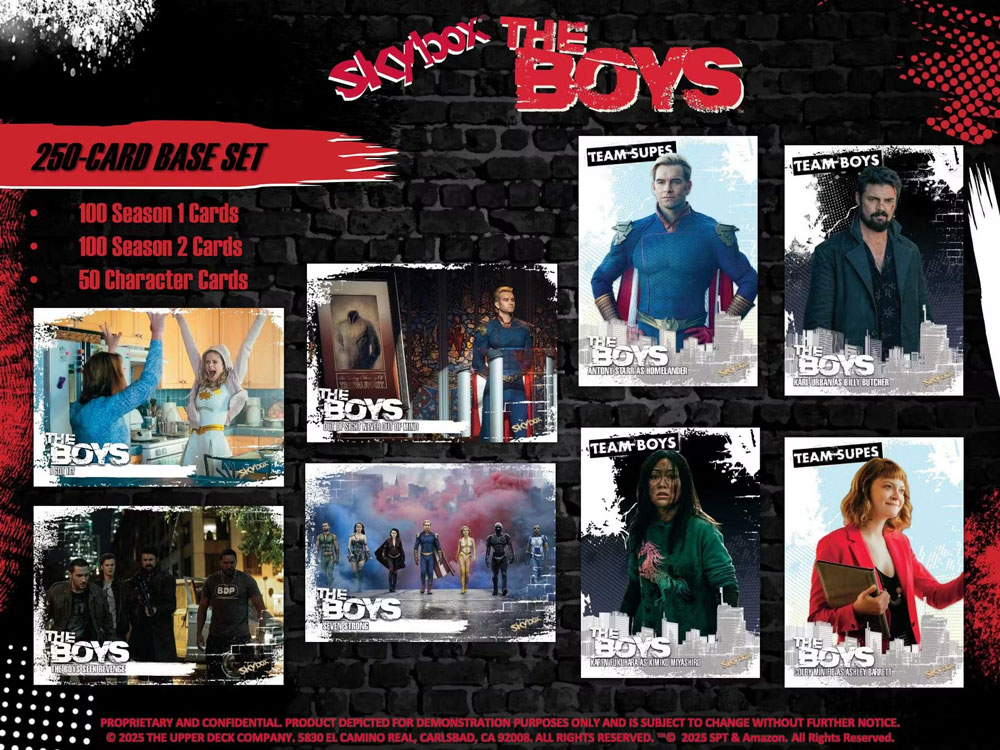 2025 Upper Deck The Boys Season 1 & 2 Hobby Box 8/21入荷 価格はtel