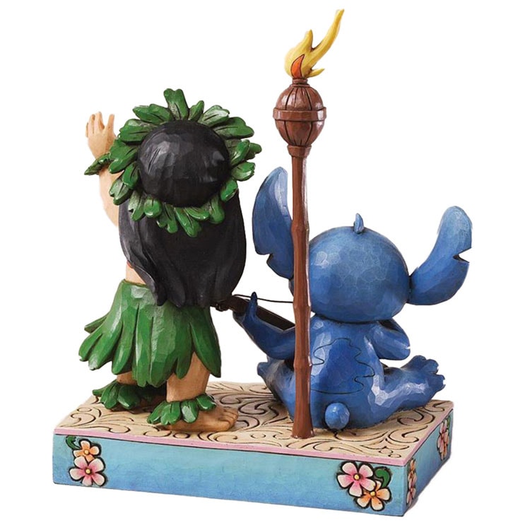 フィギュア ディズニー リロ＆スティッチ オハナ 20cm enesco Disney