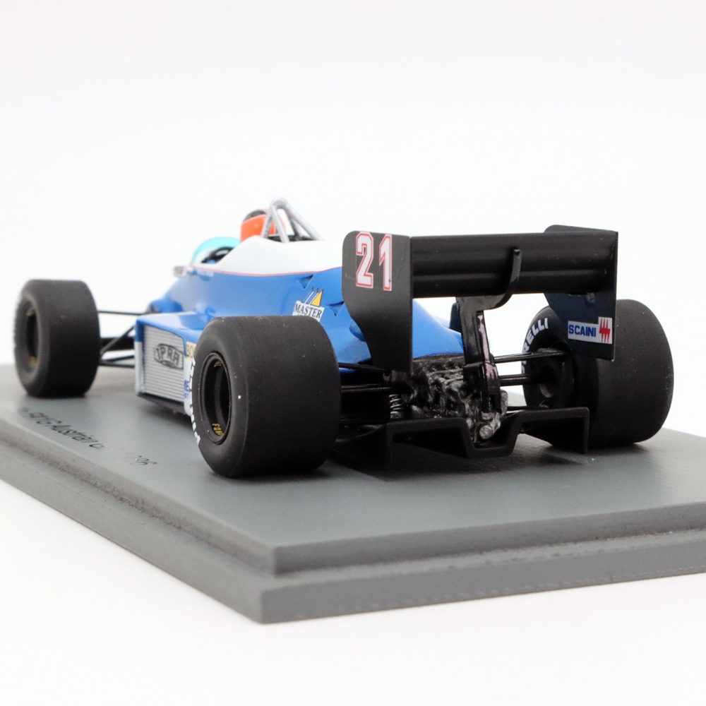 スパーク 1/43 オゼッラ FA1G No.21 ピエルカルロ ギンザーニ 1986年