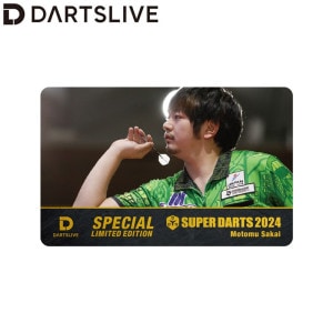 アクセサリ > ダーツライブカード > SUPER DARTS 2024 × DARTSLIVE