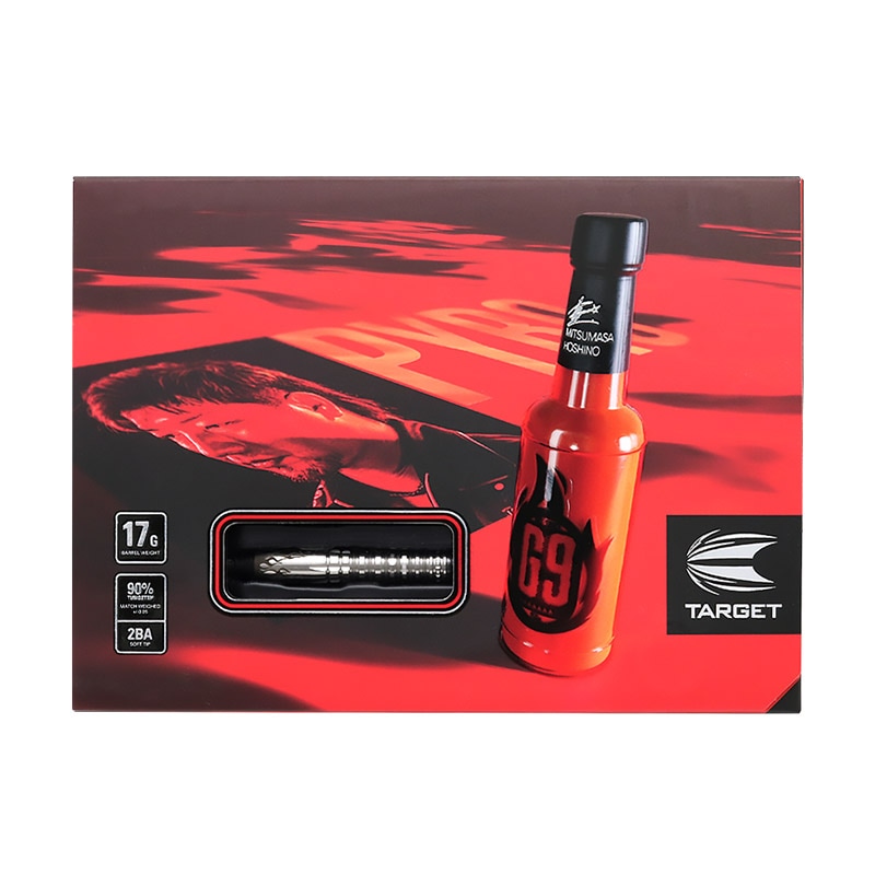 【新品】星野光正モデル ダーツバレルPYRO G9(パイロ ジェネレーション9) ダーツ > ソフトダーツ > ブランド【タ行】 > ターゲットジャパン